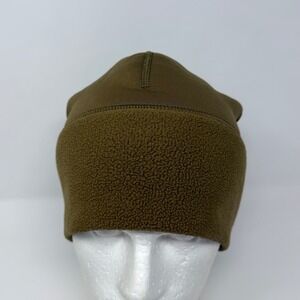 USMC Peckham Polartec Fleece Beanie Coyote Brown Tactical Cap Small Medium